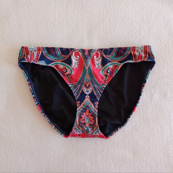 VENUS Adore Me Paisley Print Bikini Set, Top Size DD, Bottom Size 14 - Picture 11 of 16